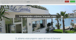 Desktop Screenshot of laguardioladiamante.it